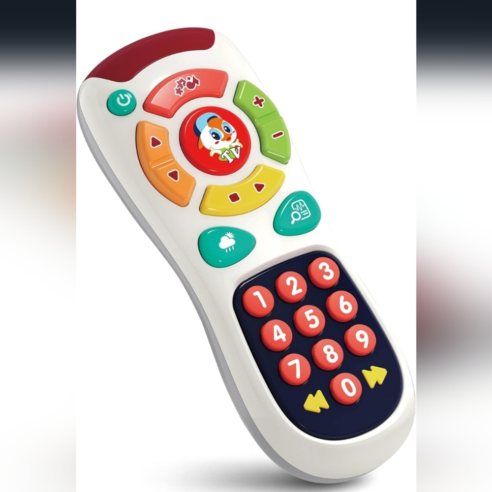 ♻️3/25$♻️Interactive Kids Toy Remote with Colorful Buttons